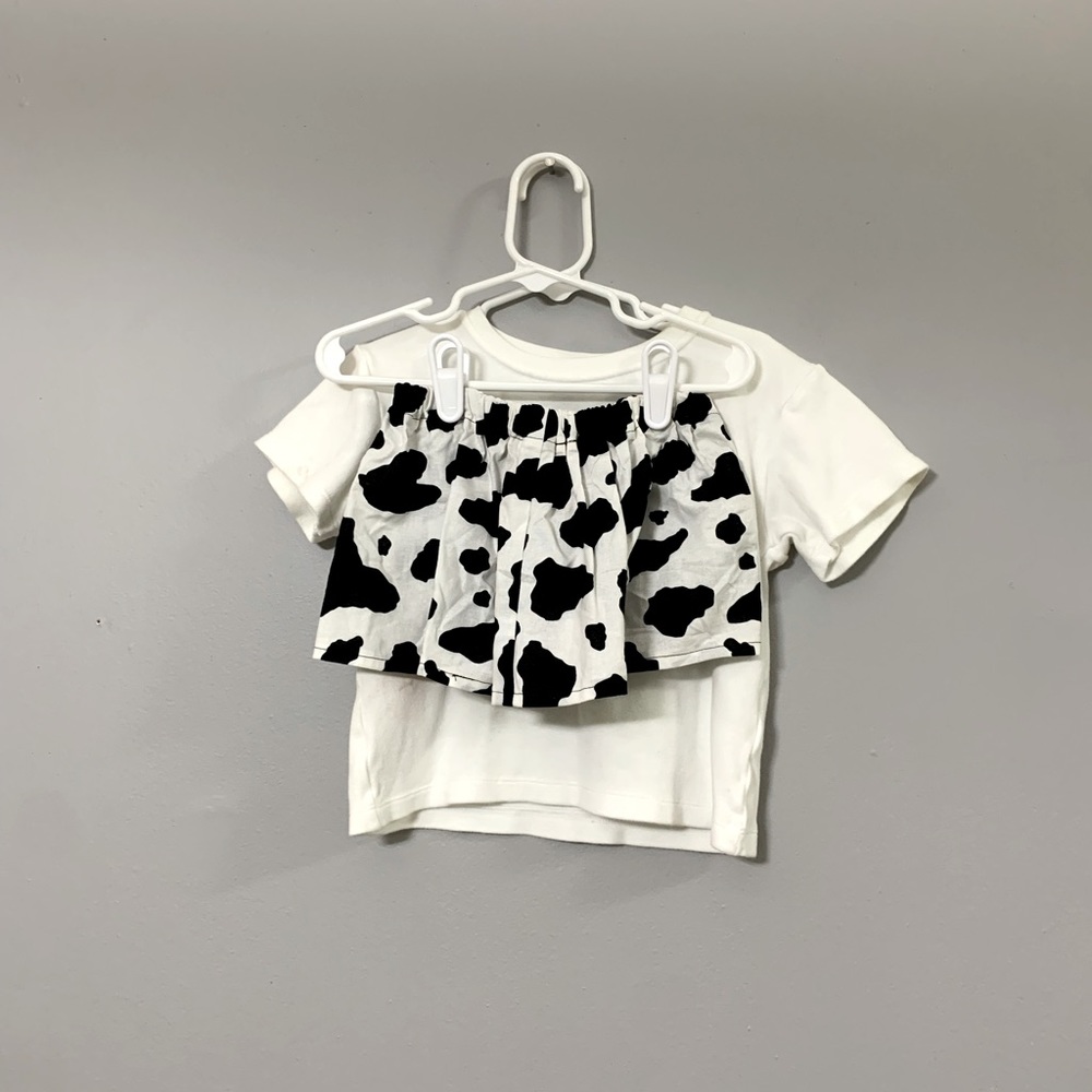 “Moo Moo I’m Two” shirt & shorts!